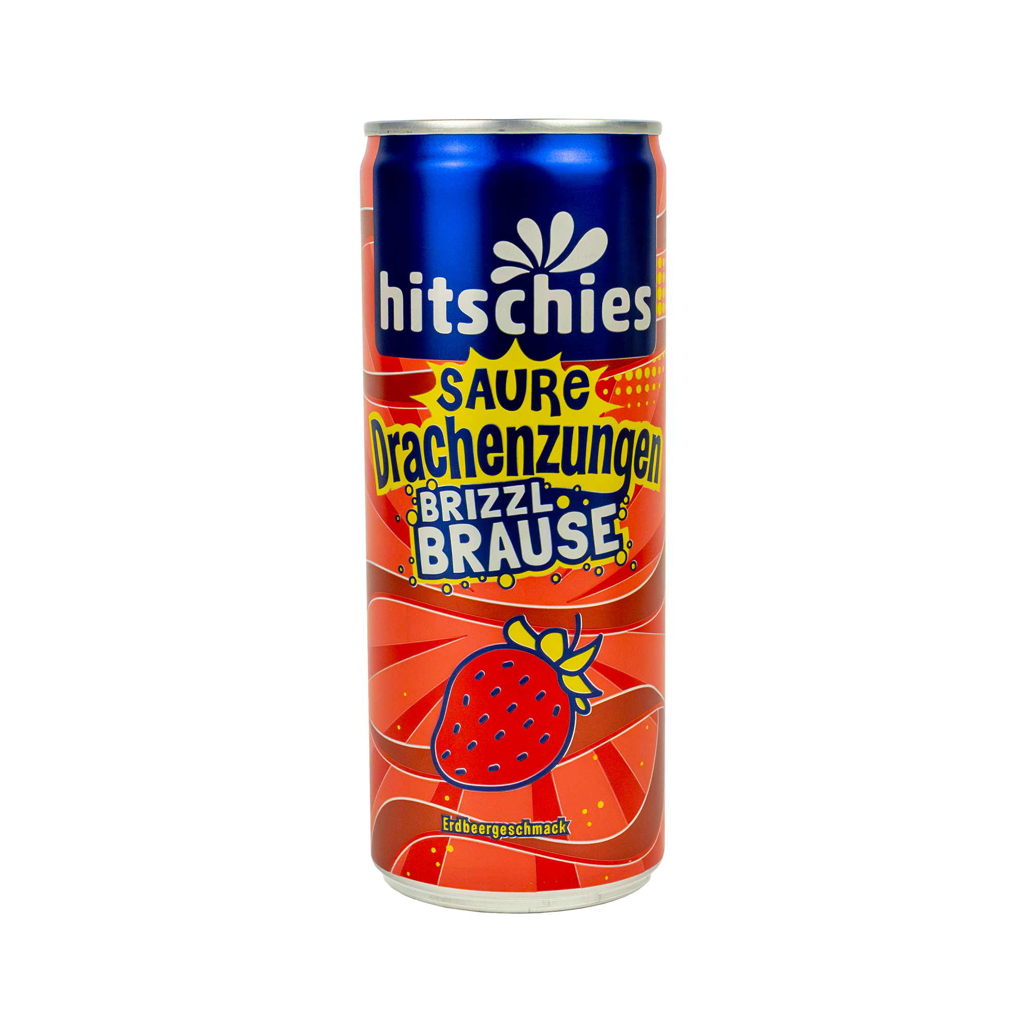 Saure Drachenzungen brizzl Brause Erdbeere 0,25l