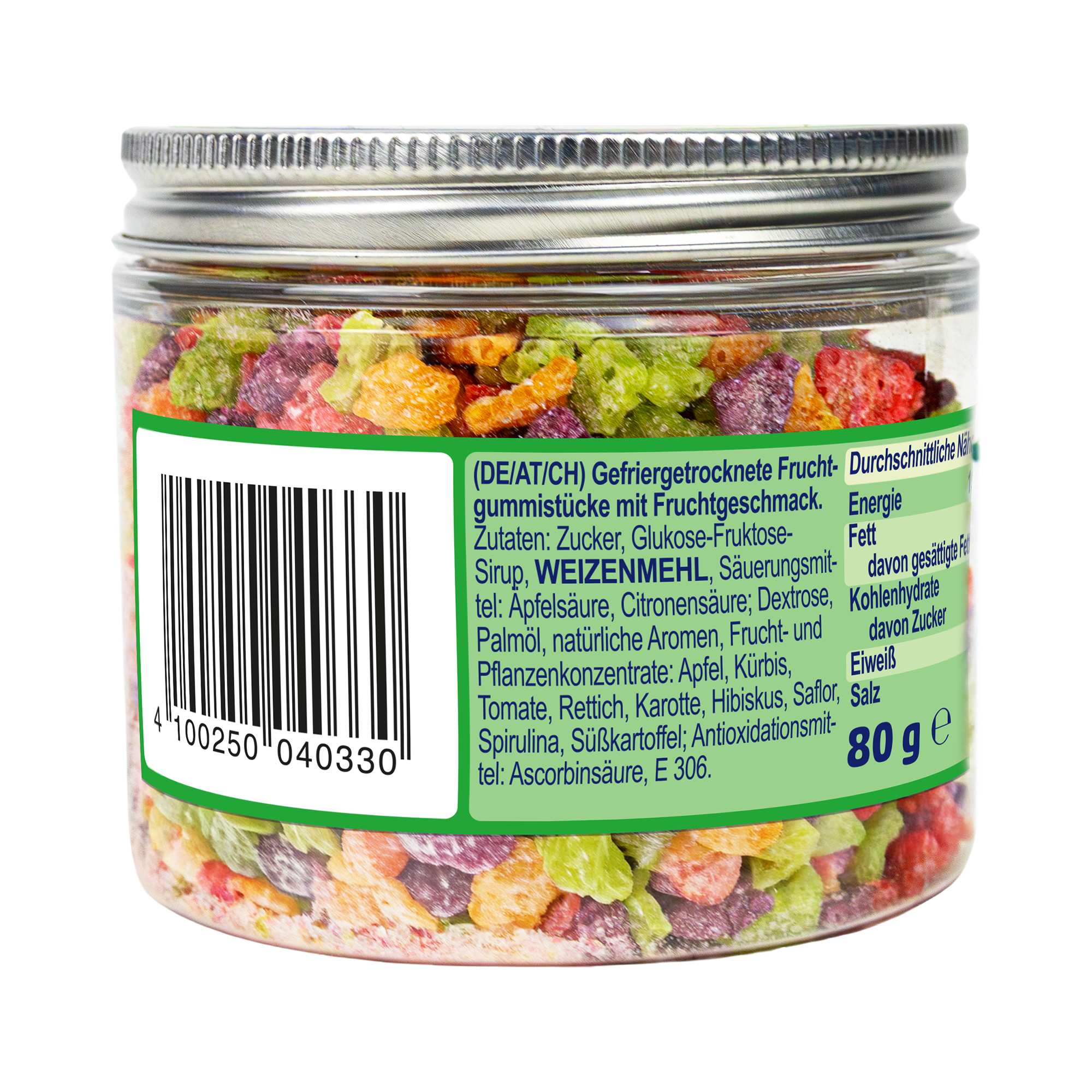 Sour Dragon Tongues Freeze Dried Topping 