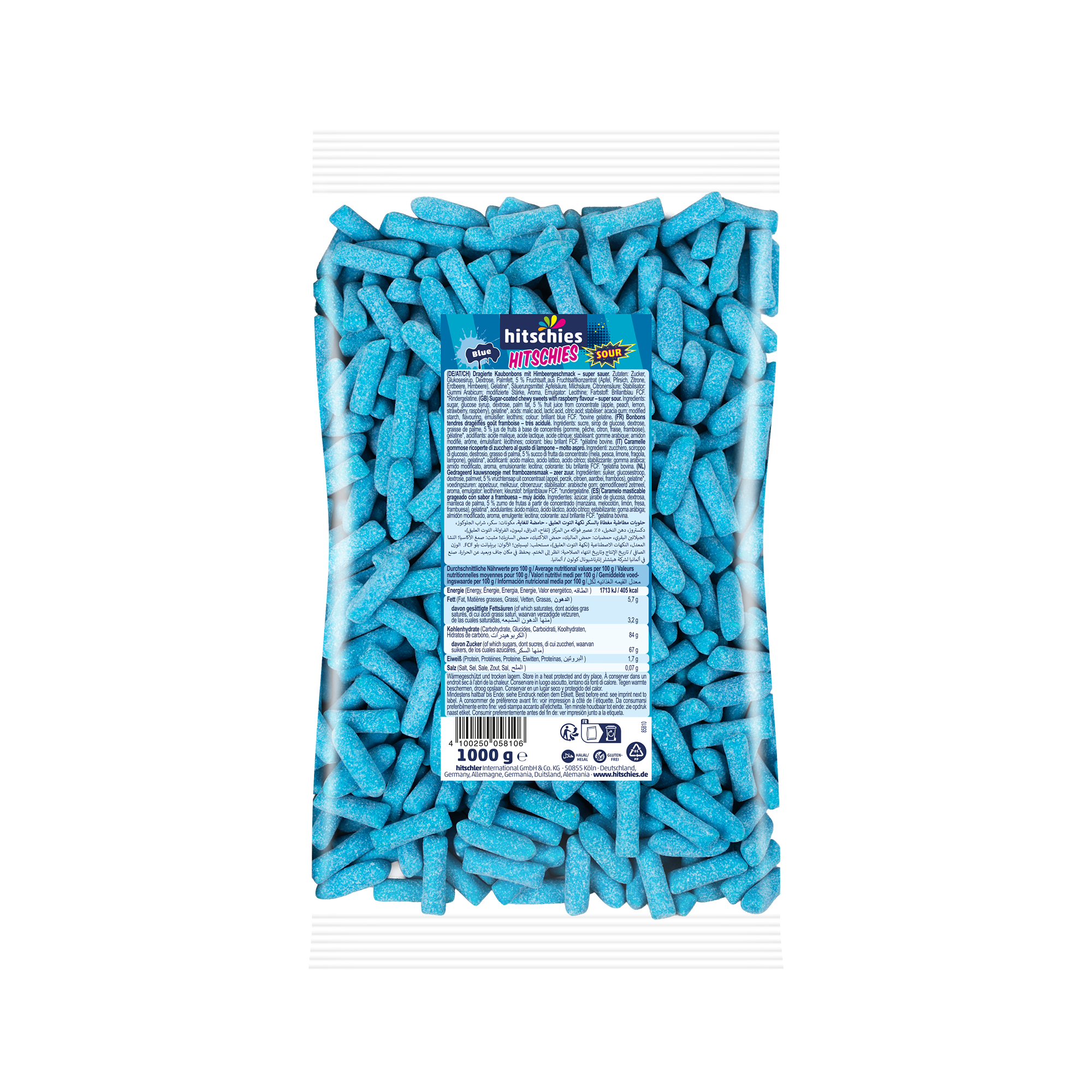 HITSCHIES Sour Blue