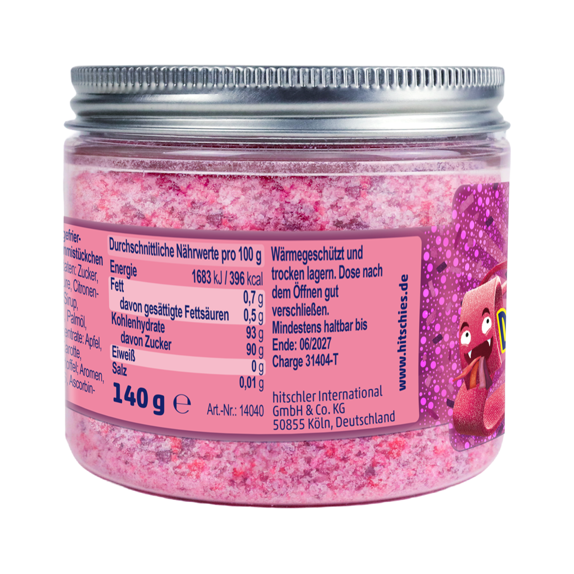 Saure Drachenzungen Freeze Dried Sour Dip Berry  Mix