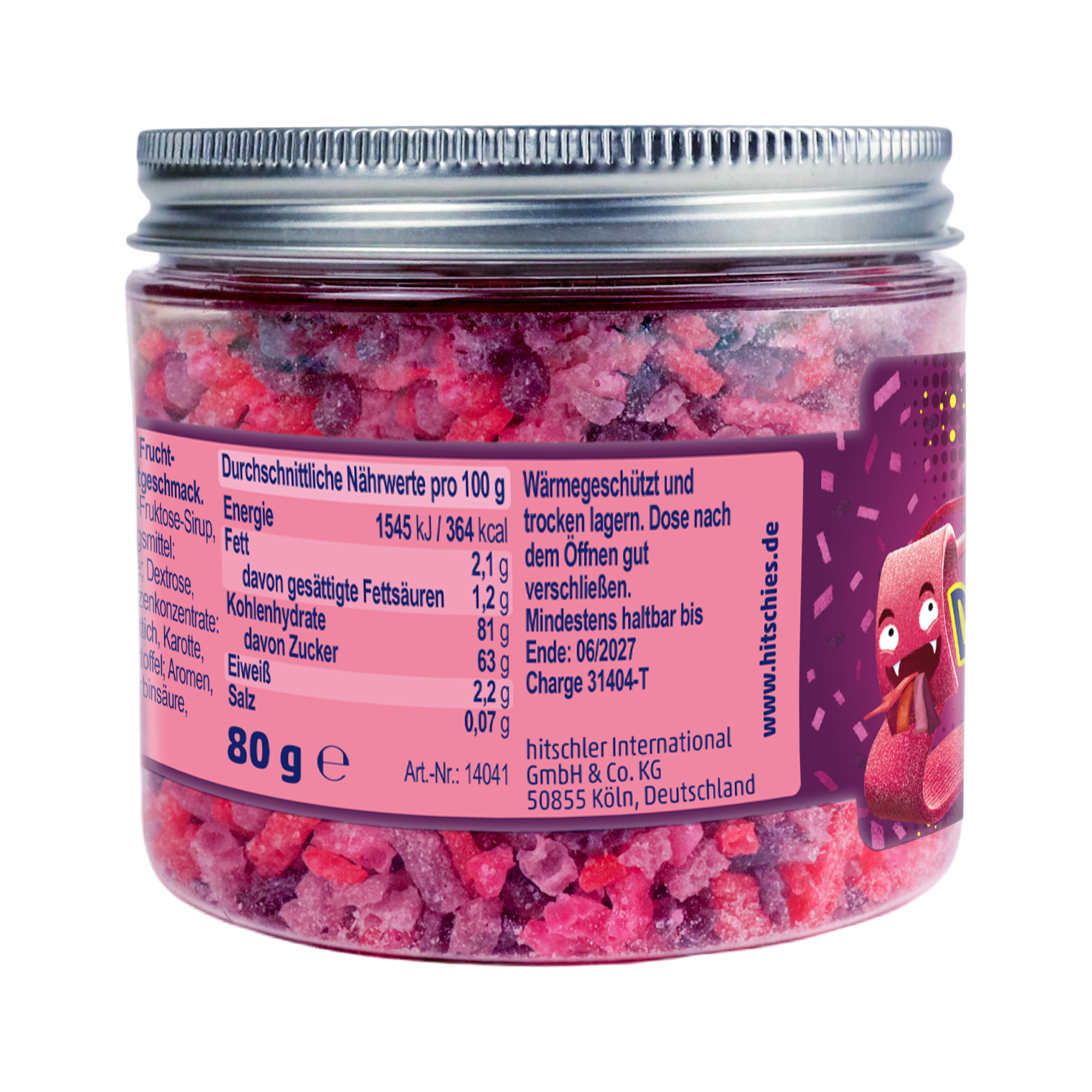 Saure Drachenzungen Freeze Dried Topping Berry  Mix